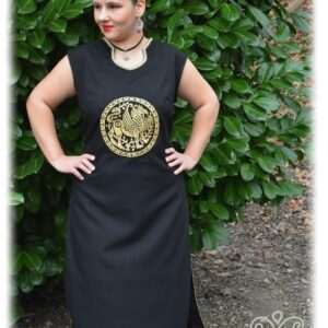 "True legend" tunic, black-gold