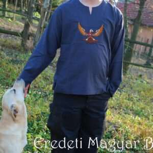 "Atilla" shirt, long-sleeved, grey
